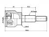 CV Joint Kit:BB5Z-4K138-A