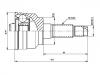 Gelenksatz, Antriebswelle CV Joint Kit:F024-25-600D