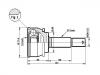 CV Joint Kit:39100-24B00