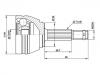 Gelenksatz, Antriebswelle CV Joint Kit:510734