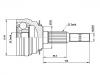 Gelenksatz, Antriebswelle CV Joint Kit:96243573