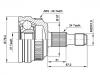 CV Joint Kit:A 168 370 22 72