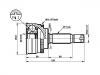 CV Joint Kit:MR276713