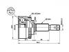 CV Joint Kit:39101-4M475